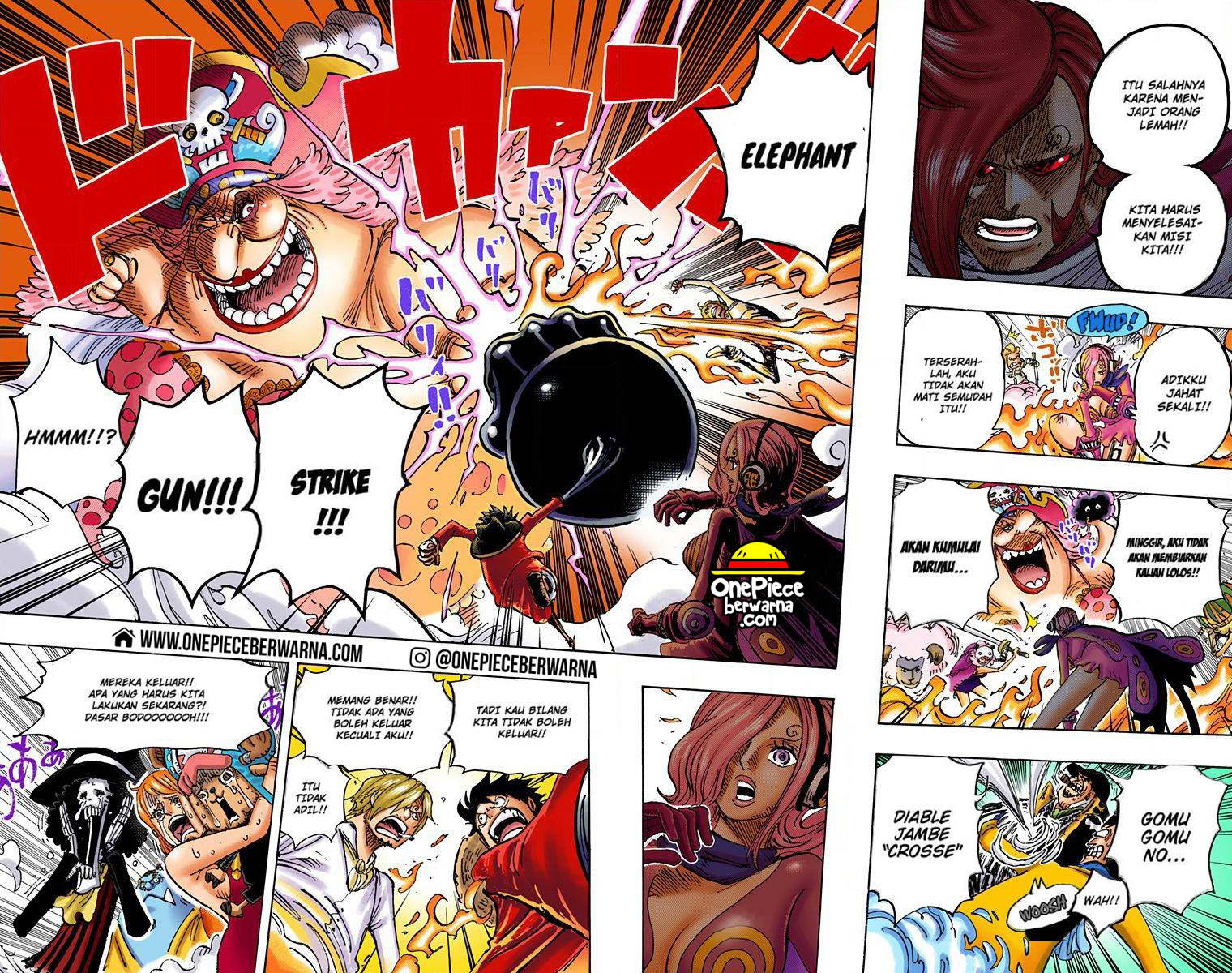 One Piece Berwarna Chapter 870